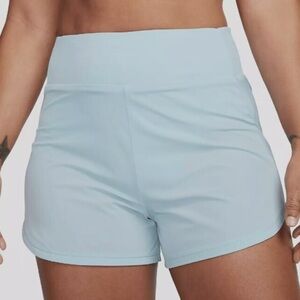 NIKE Bliss Dri-fit Fitness High-waisted 3" Brief-lined Shorts DX6018 442 SIZE L